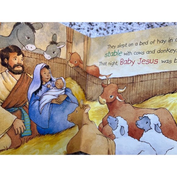 The Story of Christmas Board Book for Children - Picture 6 of 9